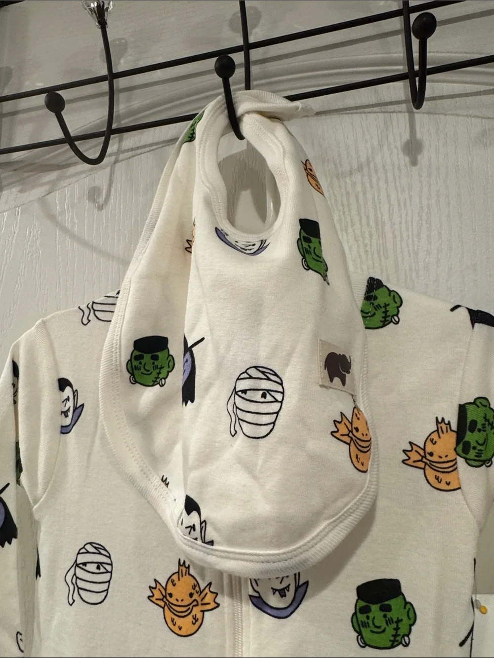 Monica + Andy Halloween Convertible One Piece & Bib